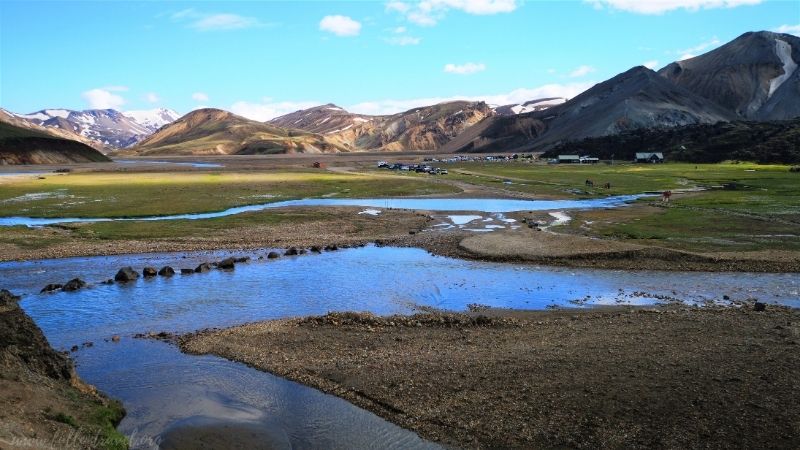 best campsites in Iceland - Landmannalaugar