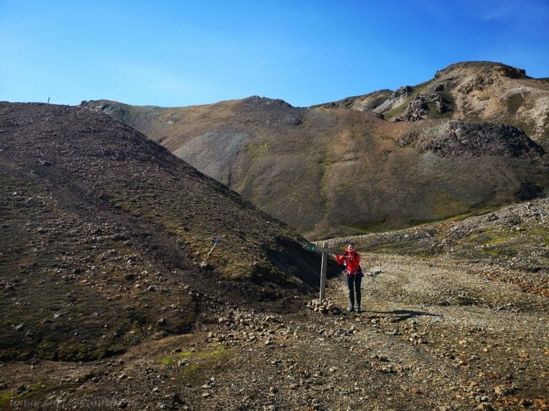 szlak Skalli Landmannalaugar początek